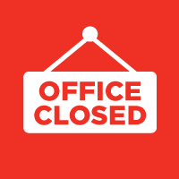 Office Closed - Staff development